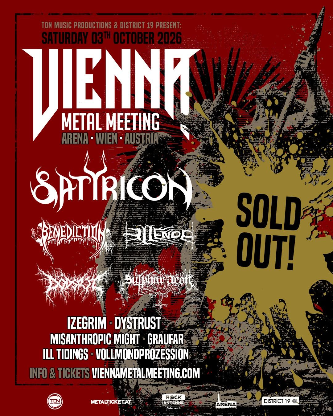 Vienna Metal Meeting razprodan!