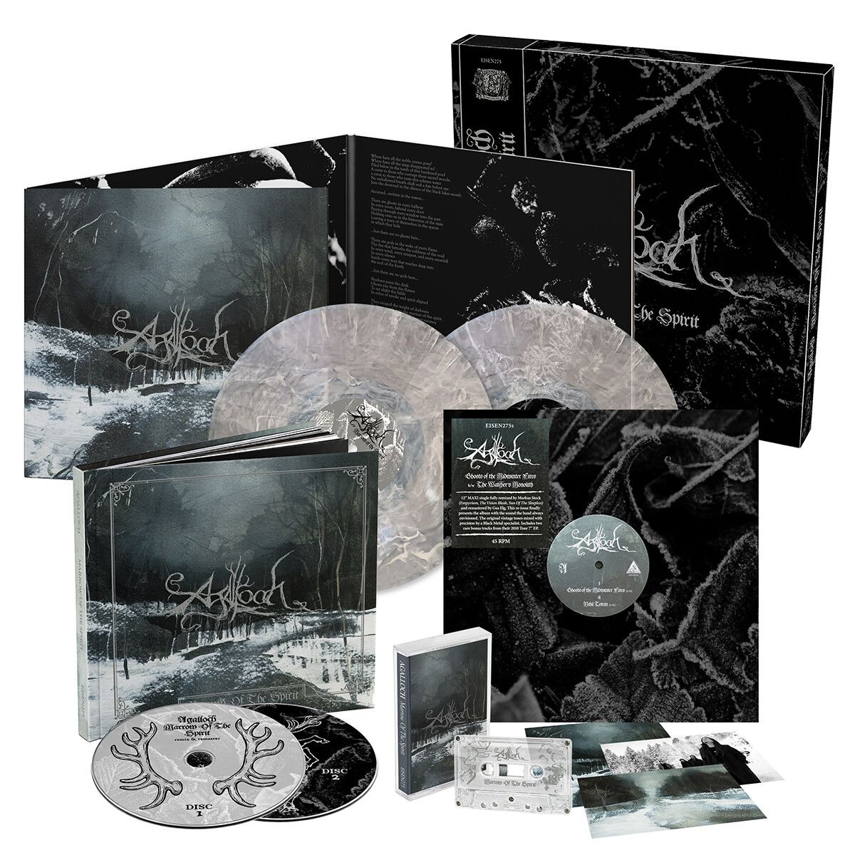 Agalloch novembra z dvema izdajama