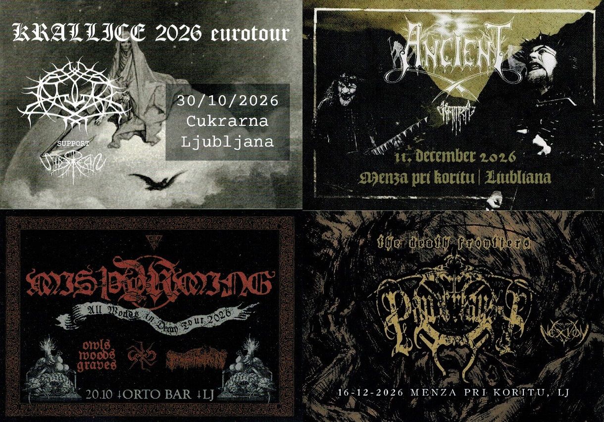 Earsplitter in Dirty Skunks vabijo na štiri black metal koncerte