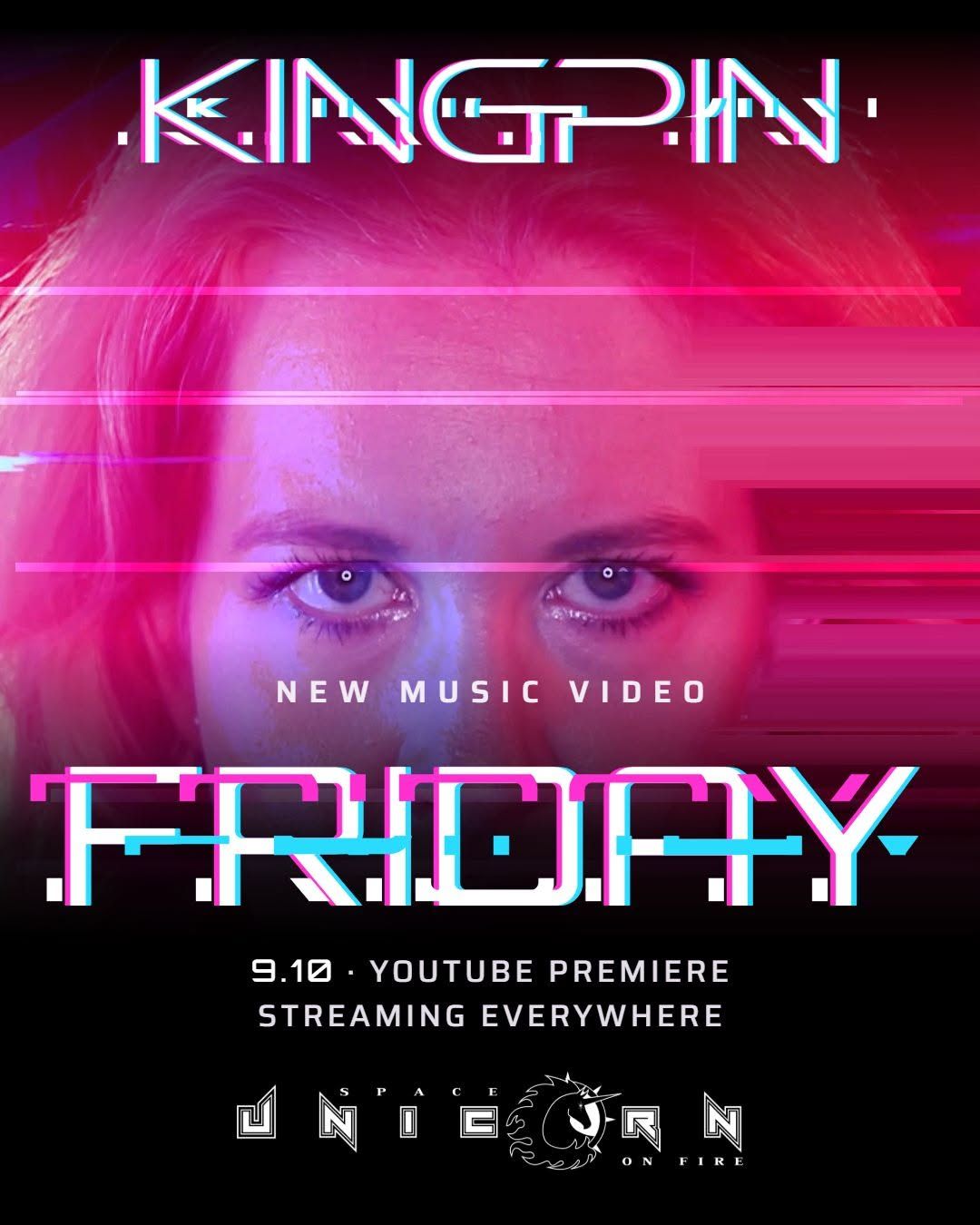 Space Unicorn on Fire izdali single Kingpin