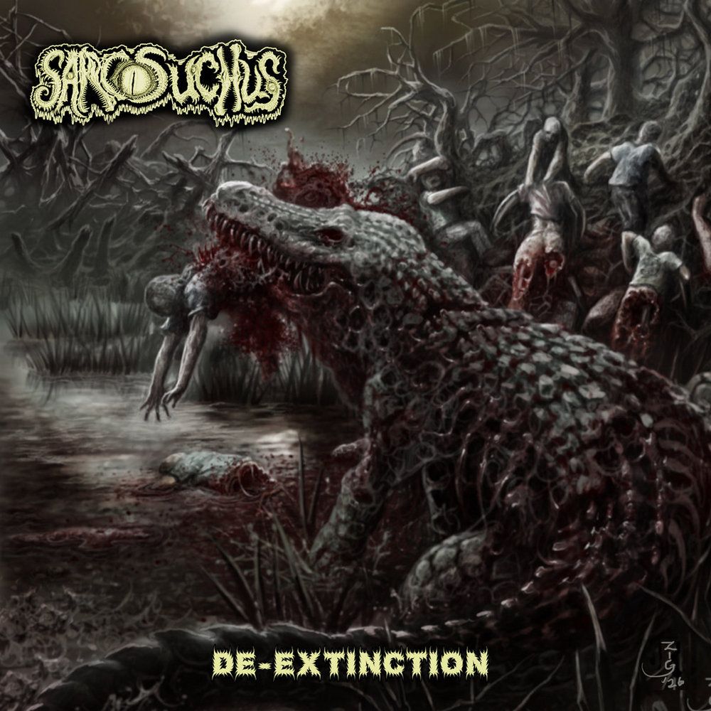 Sarcosuchus z novo založbo in novim albumom