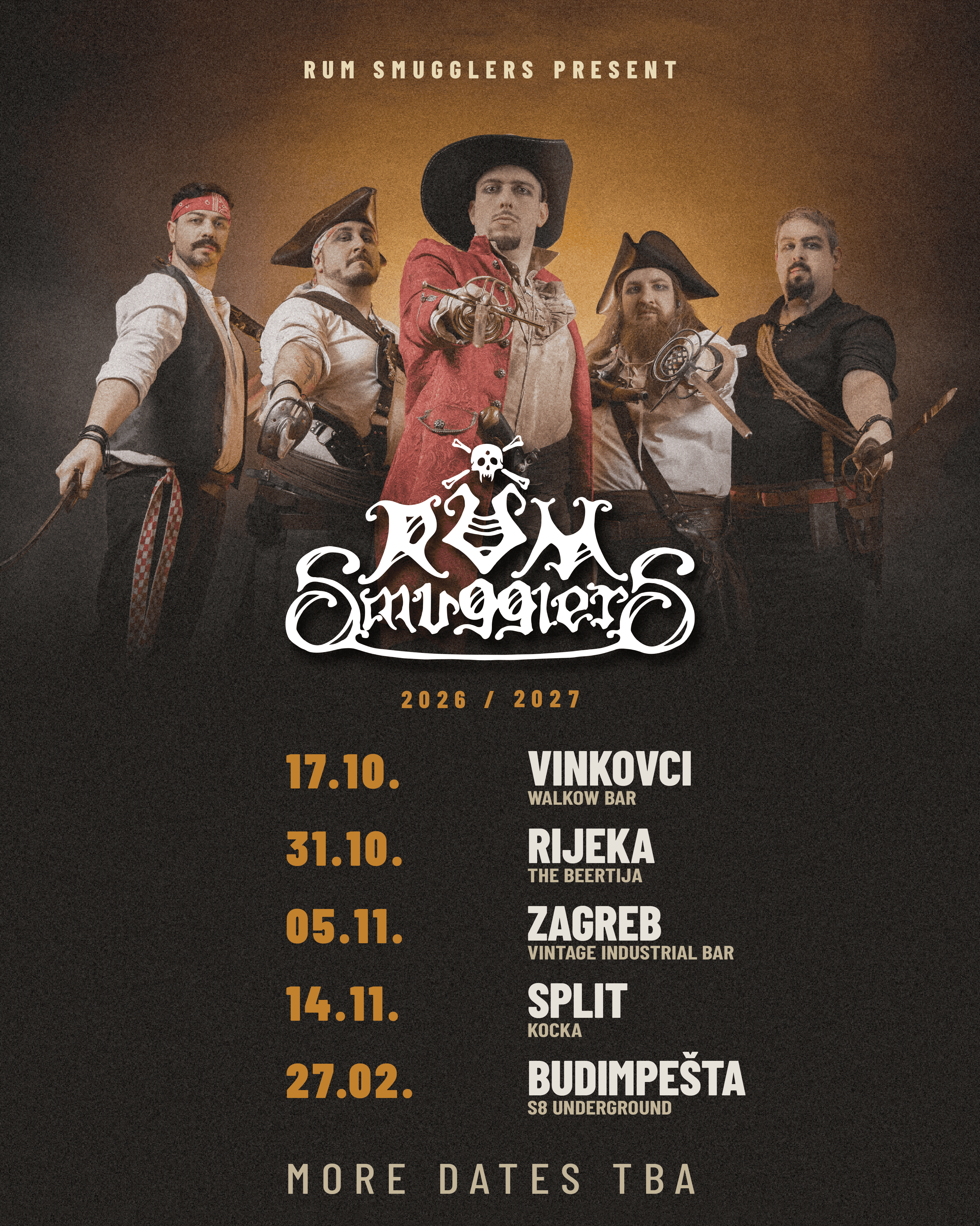 Hrvaški pirati Rum Smugglers s singlom San Jose