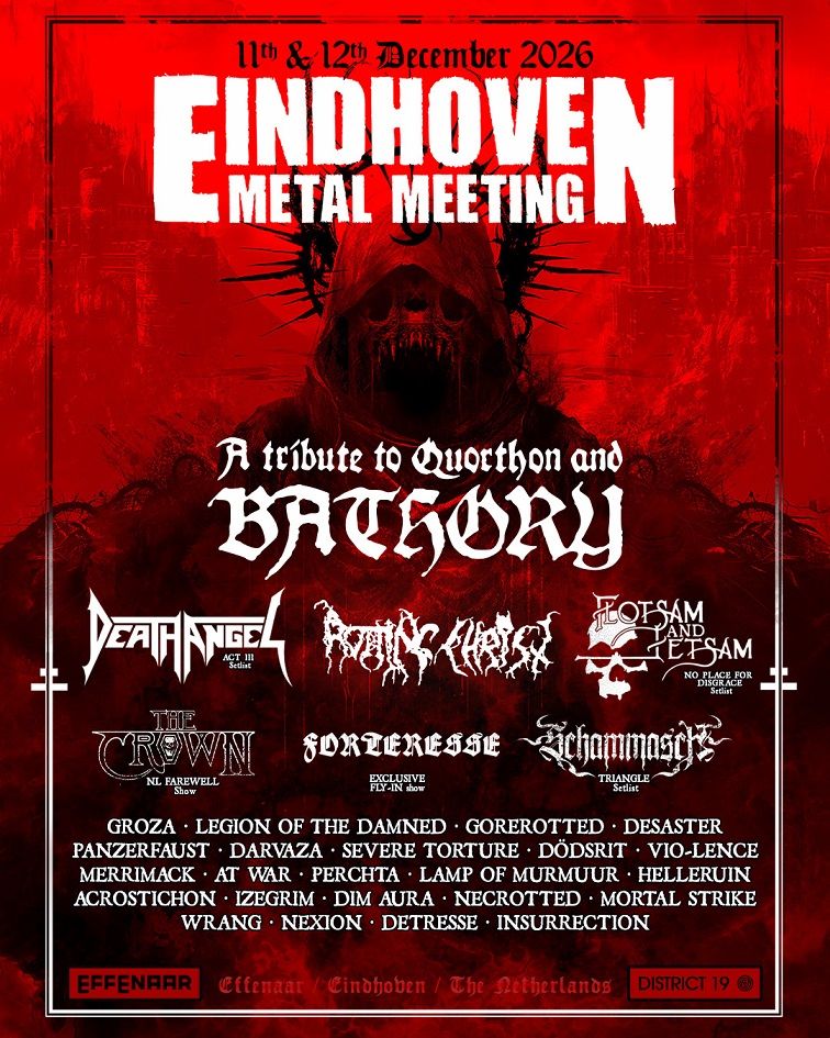 Znan je končni line-up za Eindhoven Metal Meeting 2026