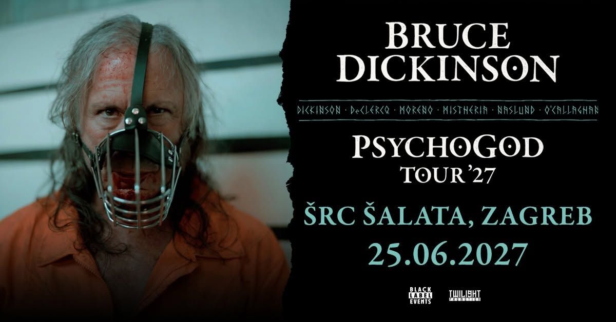 Bruce Dickinson prihaja v Zagreb!