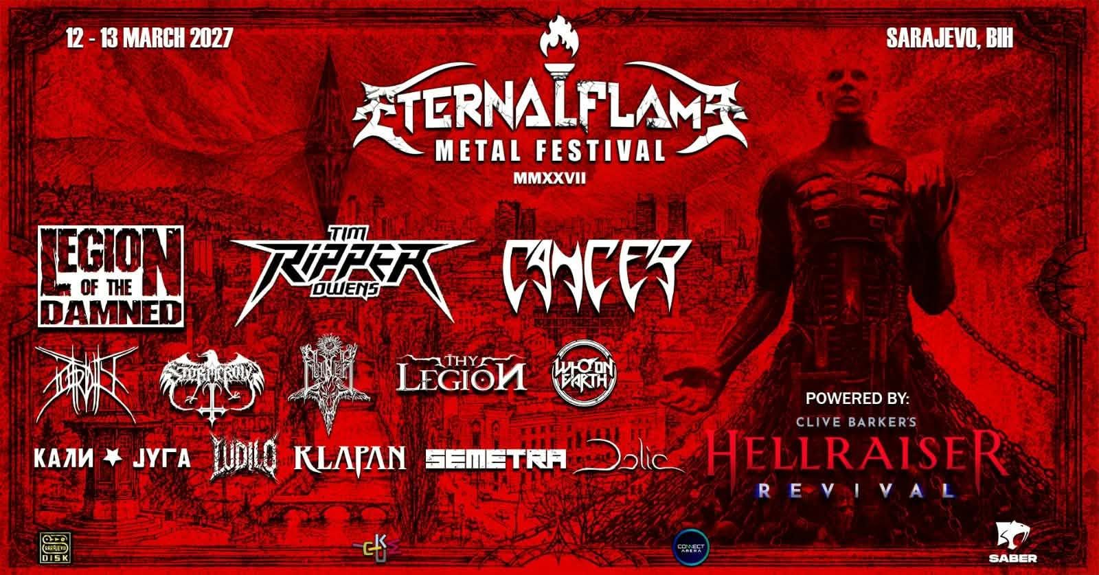 Marec prinaša novo edicijo festivala Eternal Flame Fest v Sarajevu
