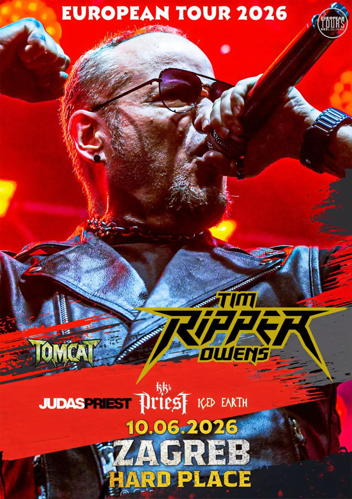 V Zagreb prihaja Tim »Ripper« Owens