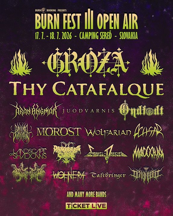Morost bodo igrali na Burn Fest Open Air 2026
