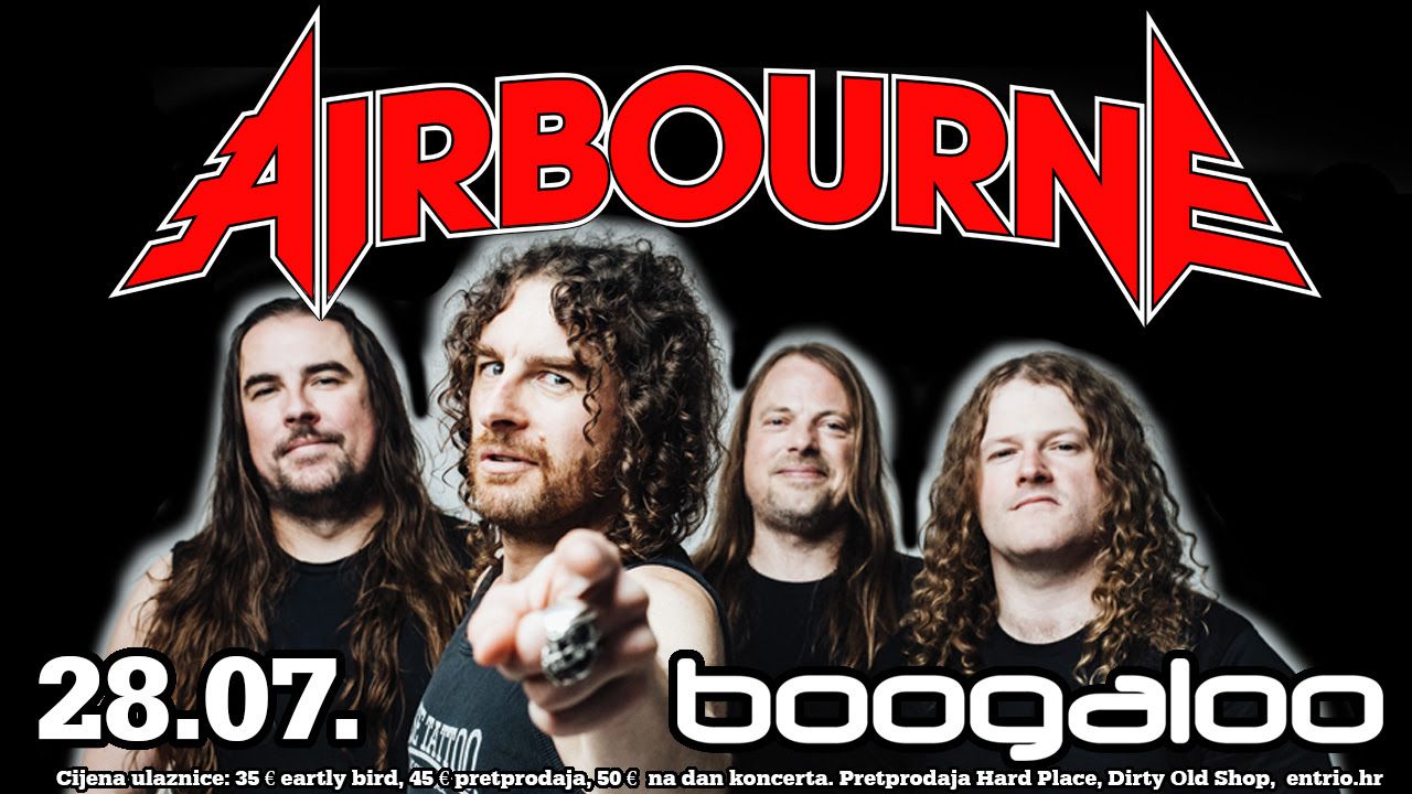 Grave Digger se selijo v Boogaloo, tja prihajajo tudi Airbourne