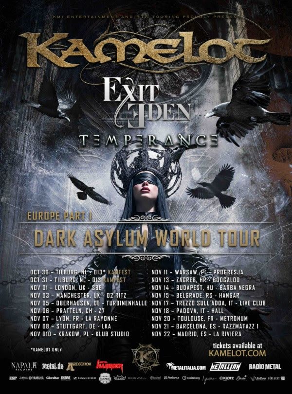 V Zagreb prihajajo Kamelot