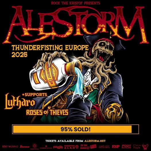 Slovenska koncerta Alestorm skoraj razprodana