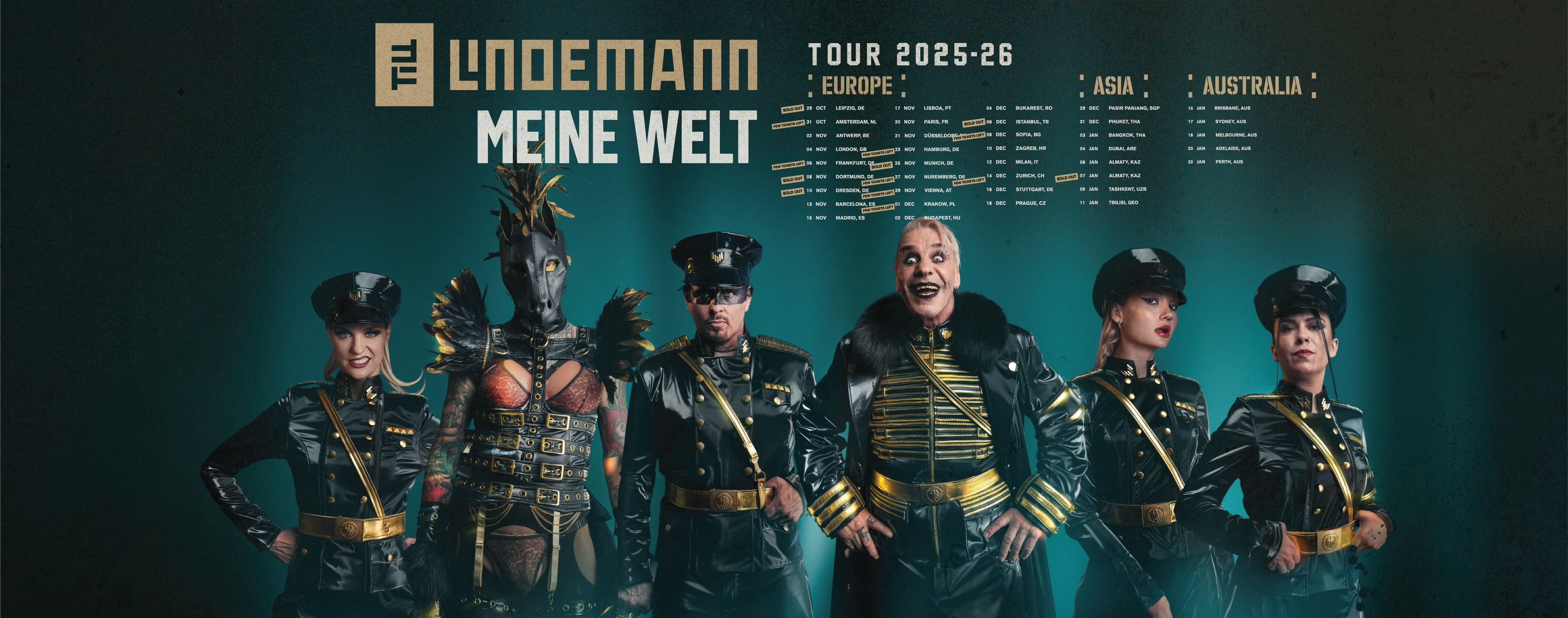 Till Lindemann in Aesthetic Perfection jutri ob 20. uri