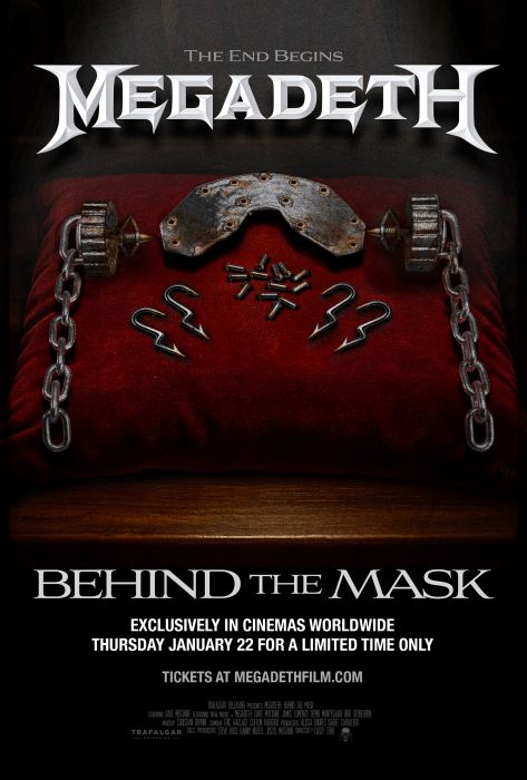 Januarja v kino prihaja film Megadeth: Behind the Mask