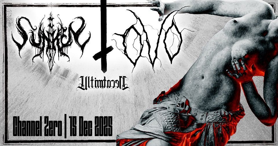 Sunken, OvO in Ultima Necat danes v Ljubljani!