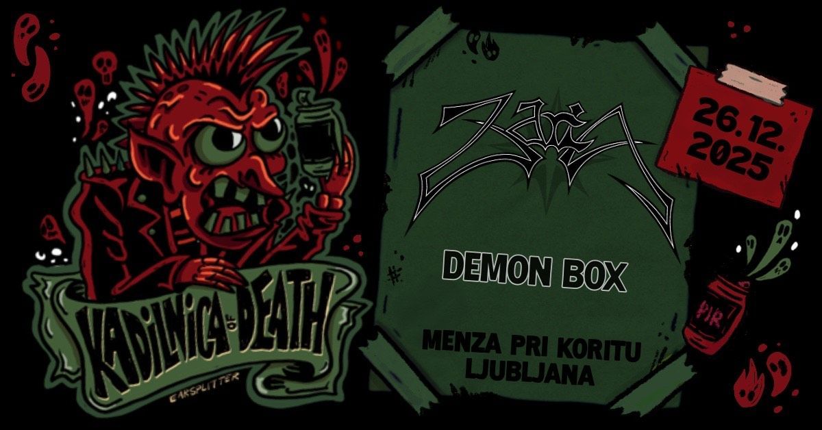 Kadilnica of Death tudi med prazniki!