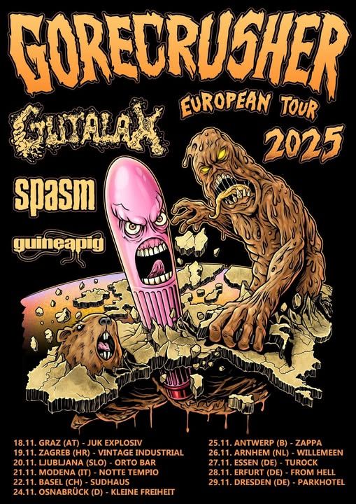 Znana je časovnica za jutrijšnji koncert Gutalax in druščine v Ortu
