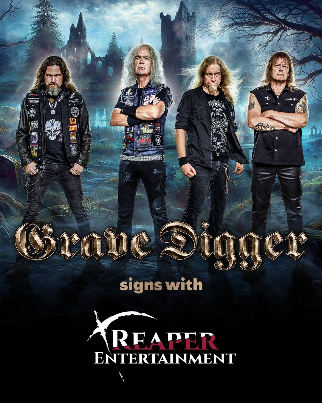 Grave Digger podpisali z Reaper Entertainment