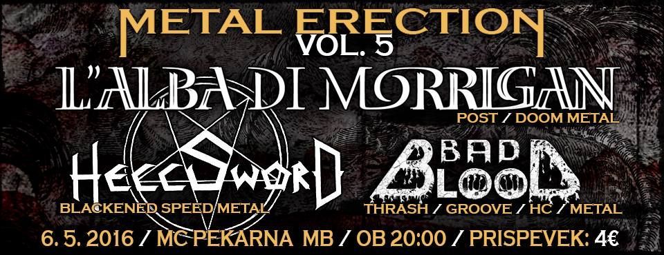 Metal Erection Vol. V: Hellsword / Bad Blood / Dethrone The Corrupted