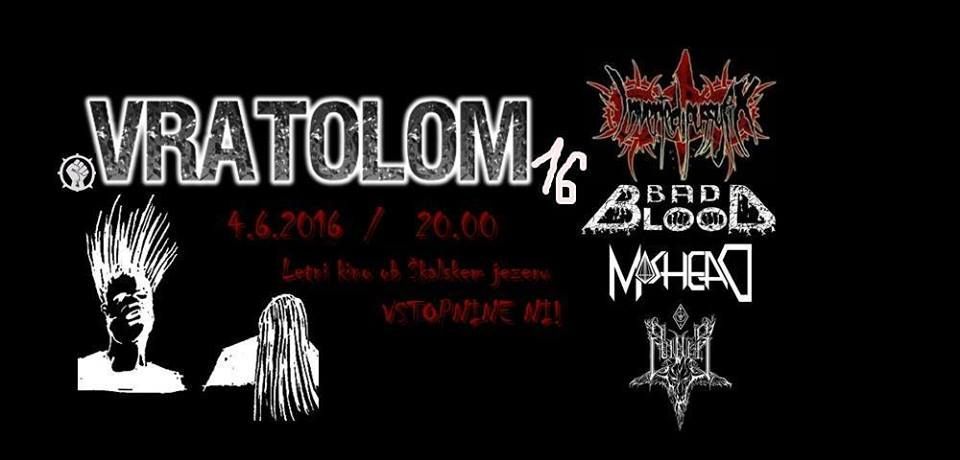 Inverted Pussyfix / Cvinger / Bad Blood / Moshead