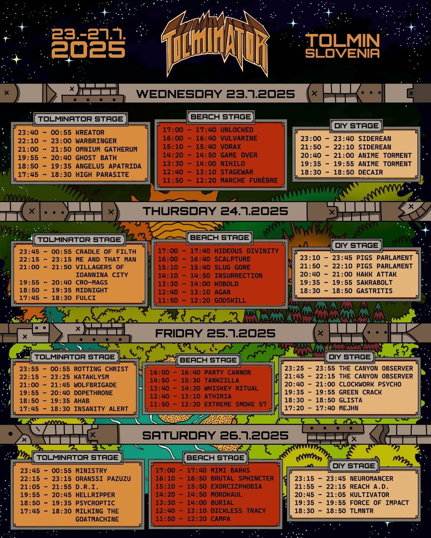 Tolminator Metal Fest 2025 – uvod
