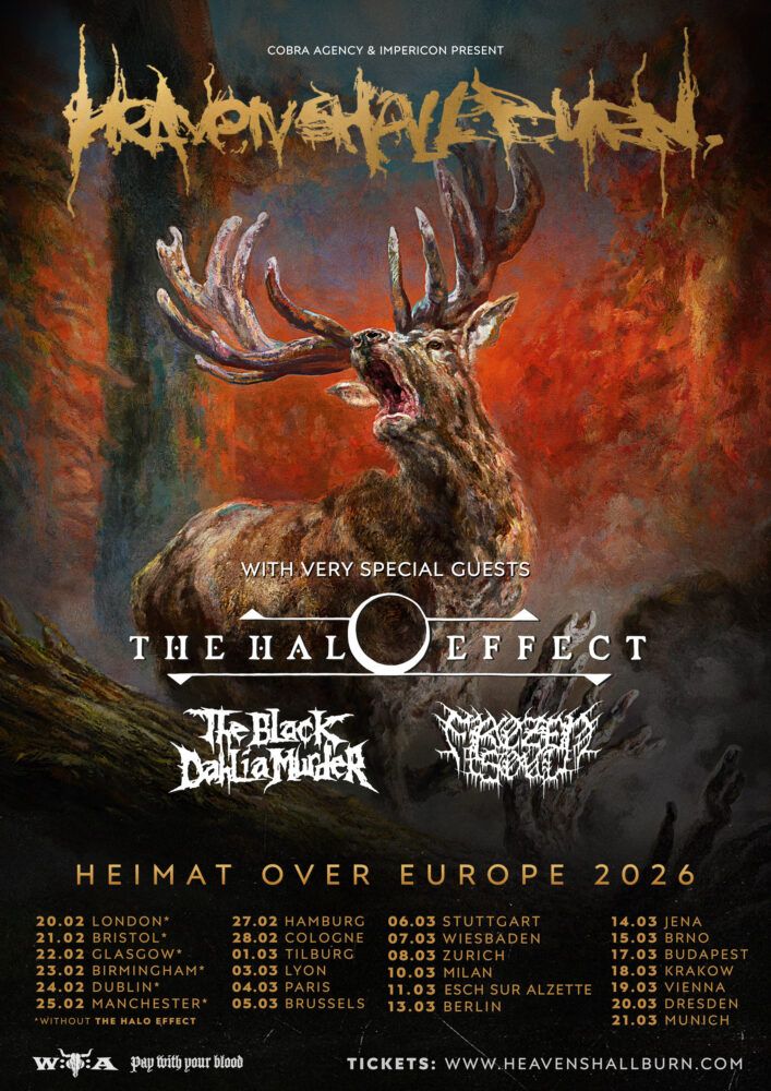 Heaven Shall Burn / The Halo Effect / The Black Dahlia Murder / Frozen Soul