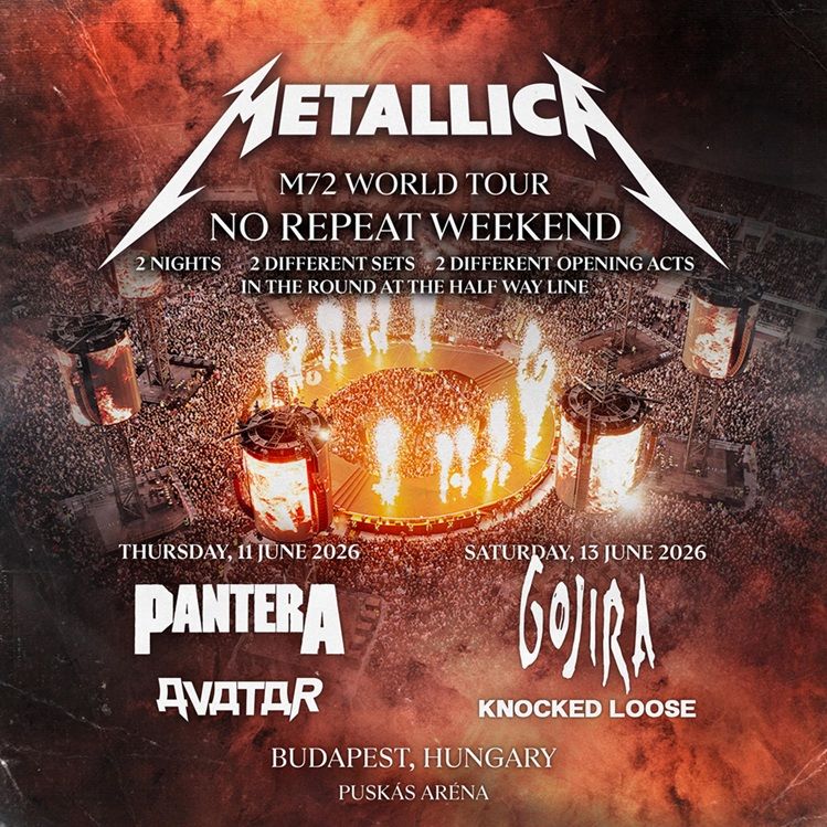 M72 World Tour: Metallica