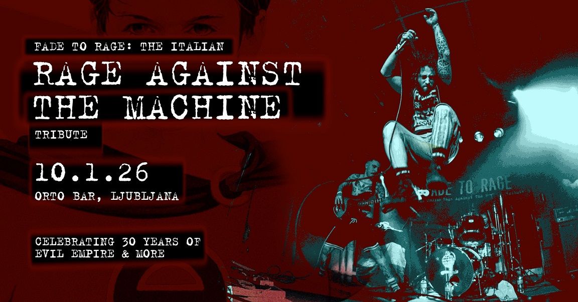 Fade To Rage – Rage Against The Machine Tribute band