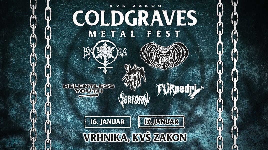 Coldgraves Metal Fest: Snøgg, TürPedri, Schkorn, Spirits Of Stygia, Relentless Youth, Smrt
