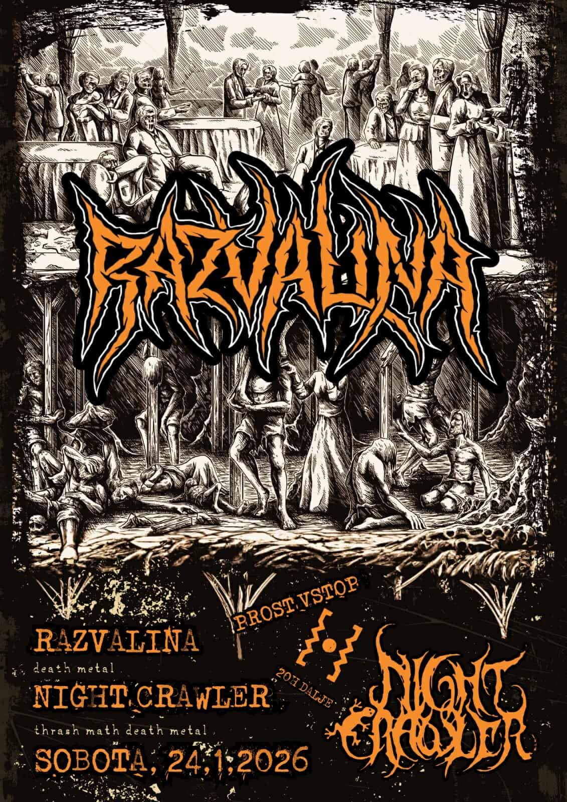 Razvalina, Night Crawler
