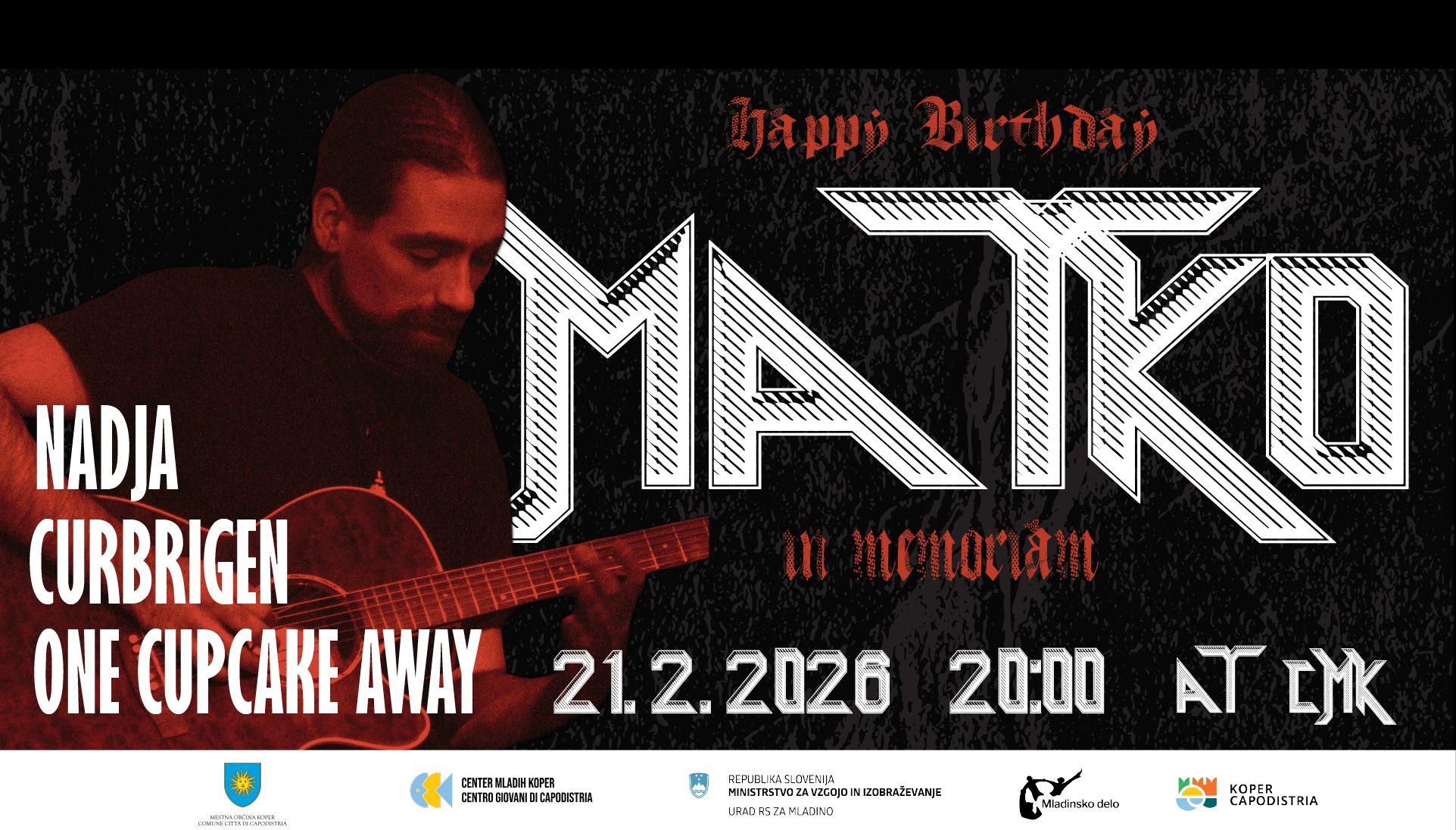 In Memoriam Matko: Nadja, Curbrigen, One Cupcake Away