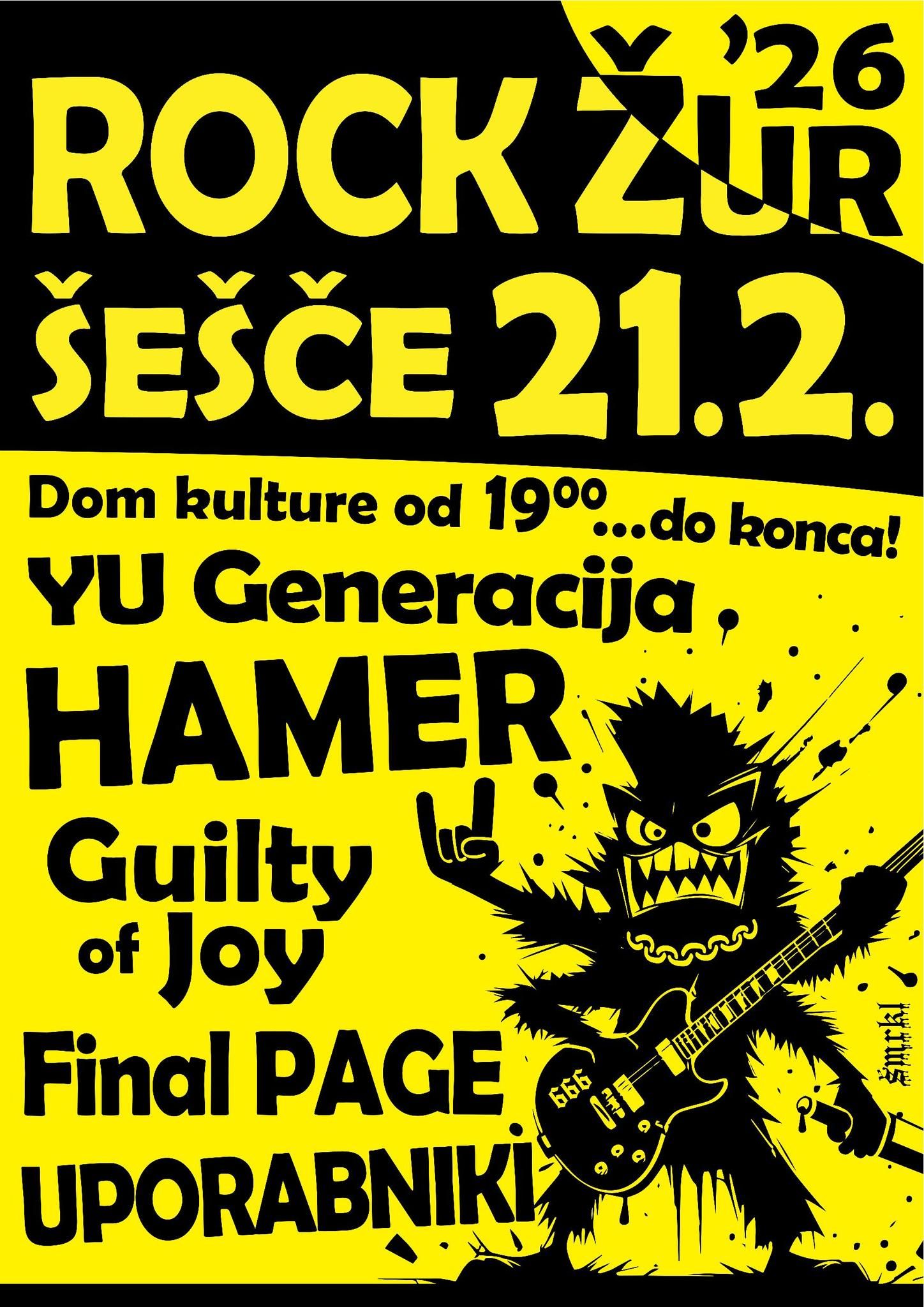 ROCK ŽUR ŠEŠČE 2026