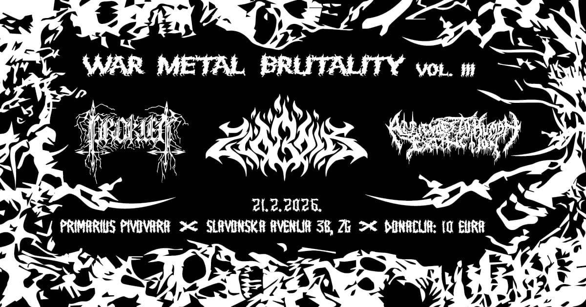 War Metal Brutality Vol. III: Zlobnik, Proklet, Attitudes to Human Extinction