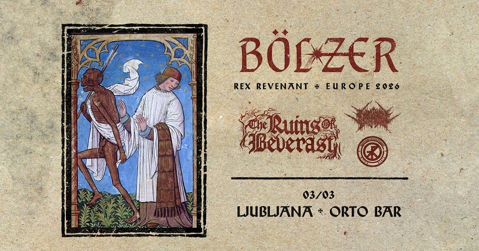 ODPOVEDANO: Bölzer, The Ruins of Beverast, Vitriol, Trepaneringsritualen
