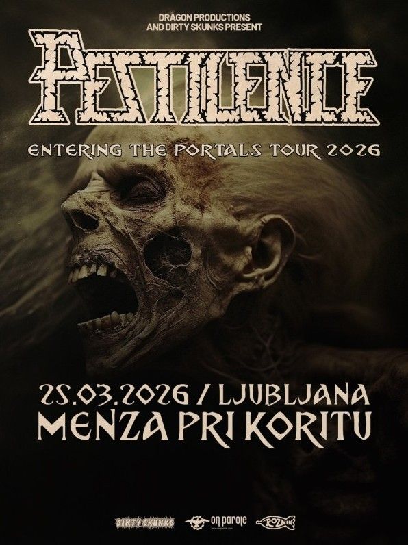 Namesto Razvaline bodo ogrevanje pred Pestilence prevzeli DamnatioN