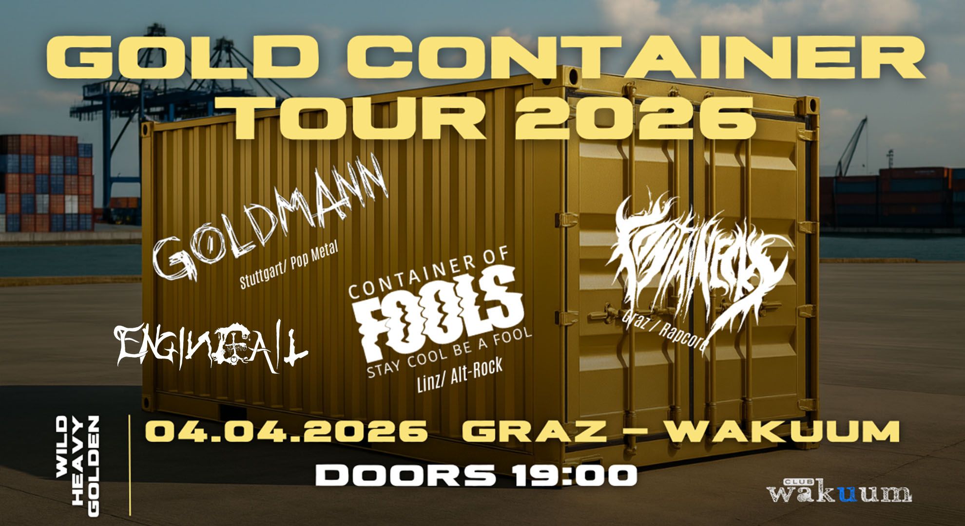 Gold Container: Enginetail, Goldmann, Container Of Fools, Containecks