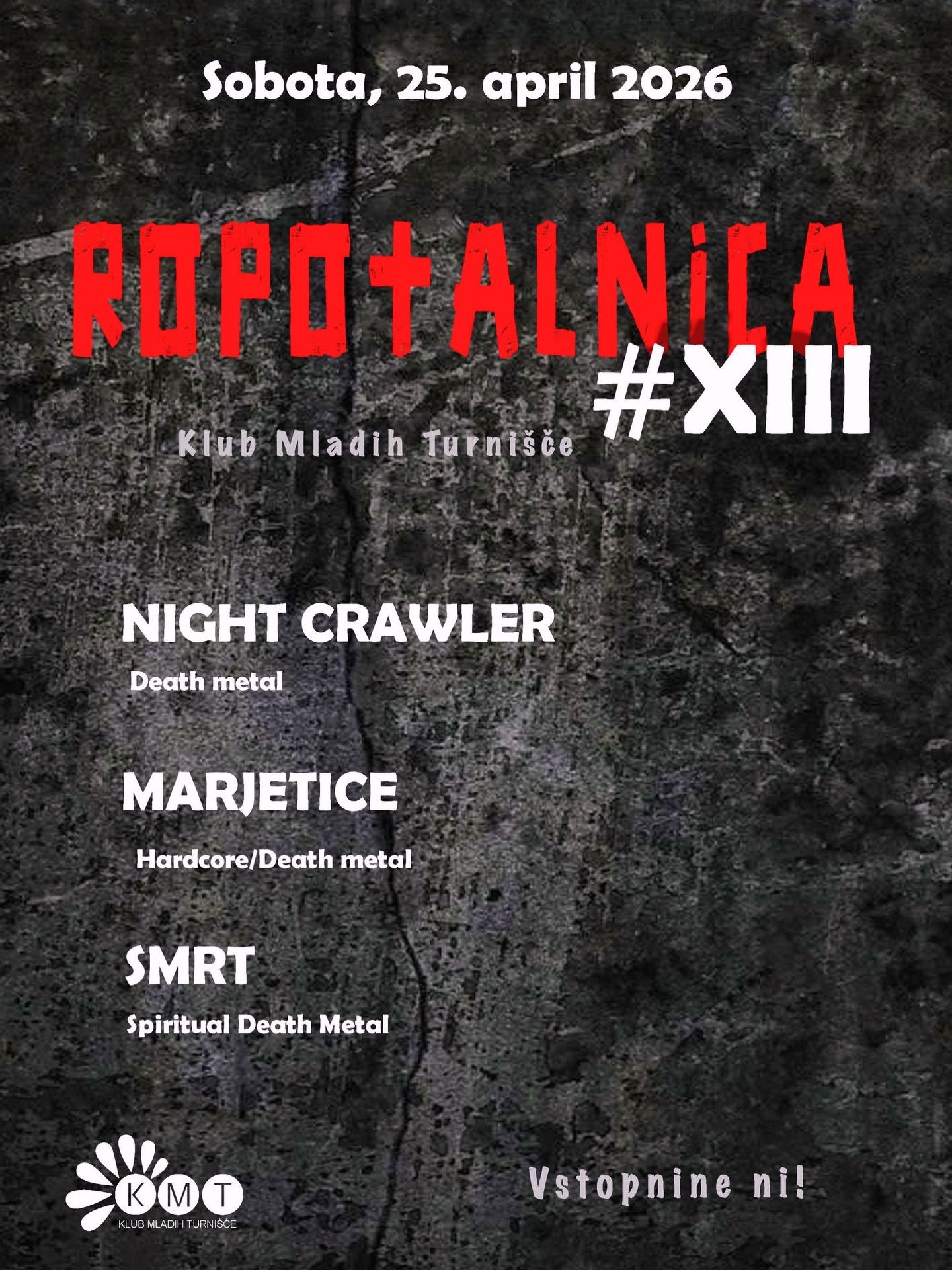 Ropotalnica #13: Night Crawler, Marjetice, Smrt