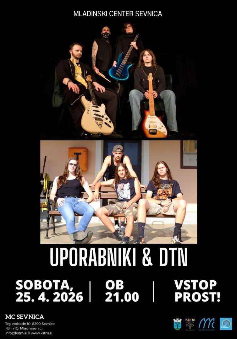 Uporabniki, DTN
