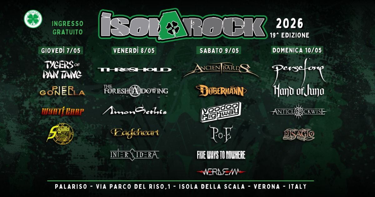 Isola Rock 2026