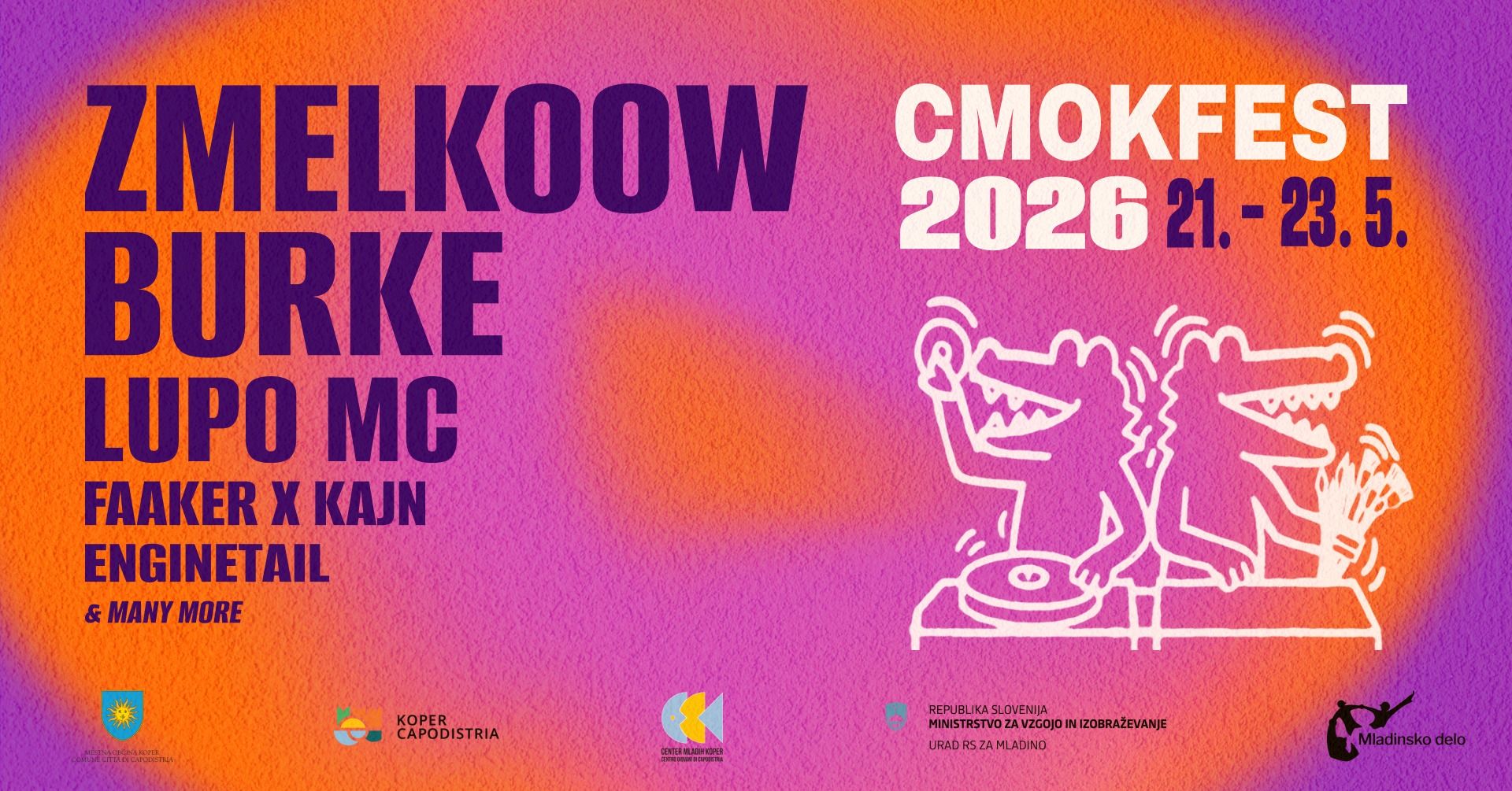 CMoKFEST 2026: Zmelkoow, Enginetail, Last Breath