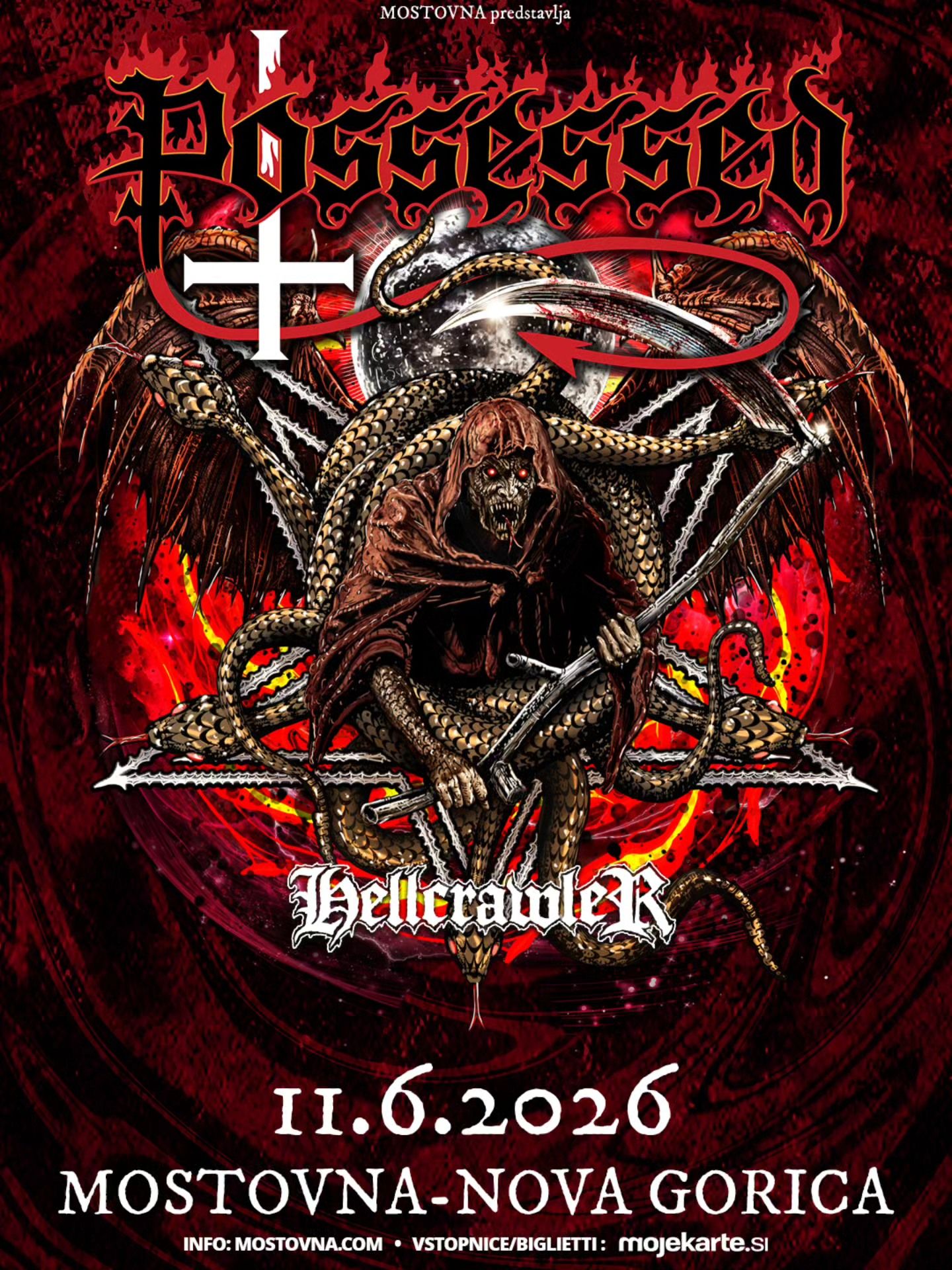 Possessed, Hellcrawler, L.S.D.