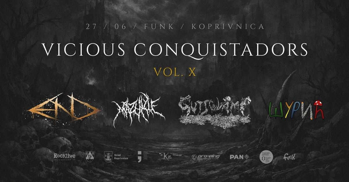 Vicious Conquistadors X: E.N.D., Mazuku, Šurić, Gutswamp