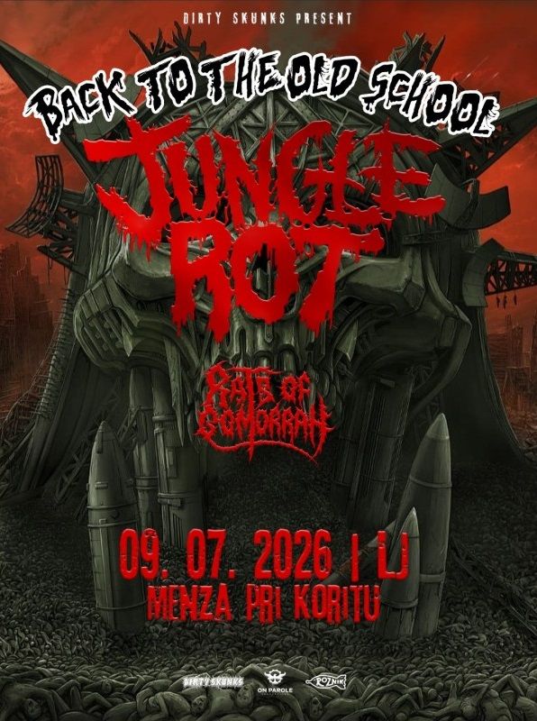 Znana je časovnica koncerta Rats Of Gomorrah in Jungle Rot