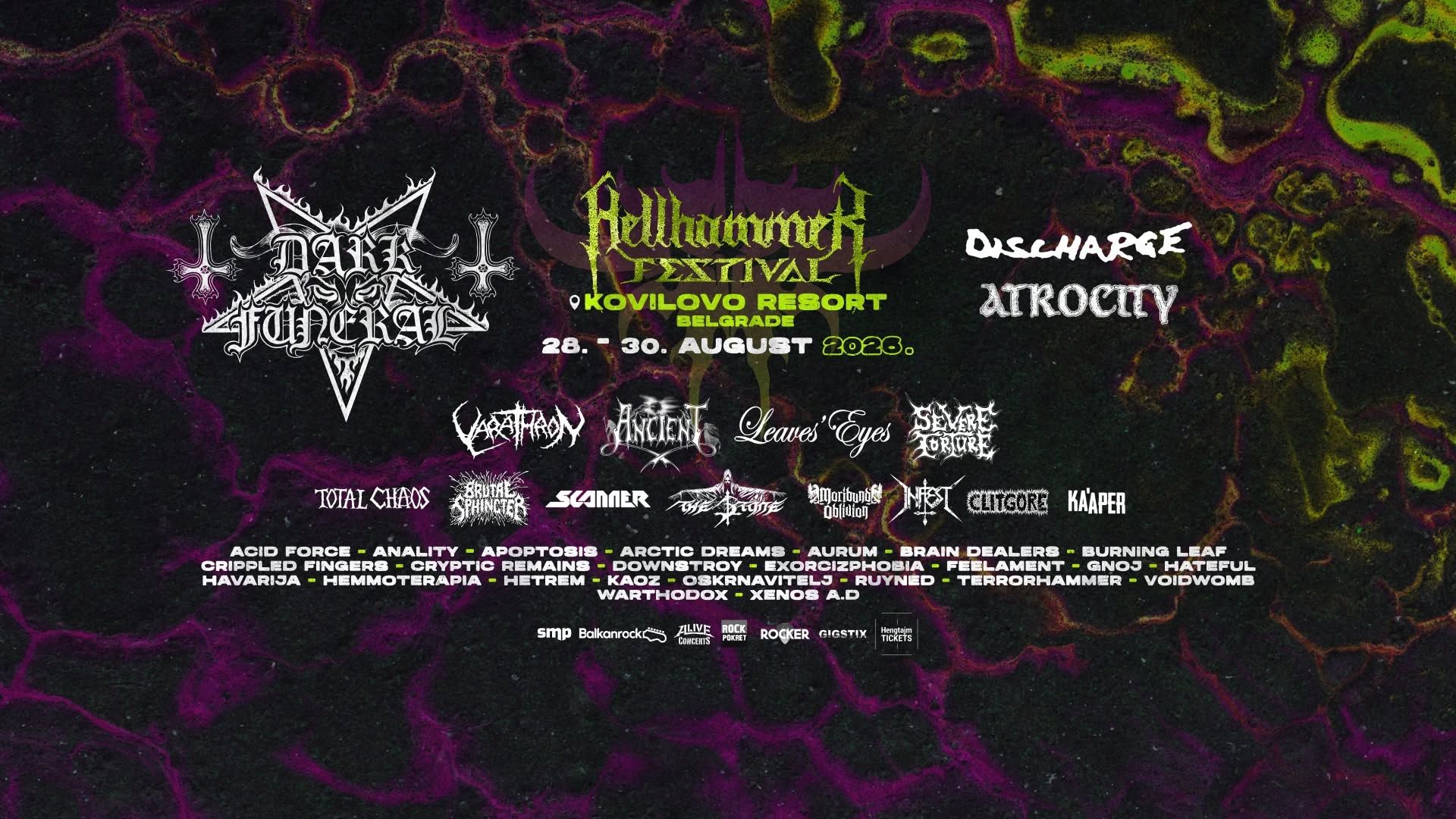 Številni bandi odpovedali nastop na festivalu Hellhammer