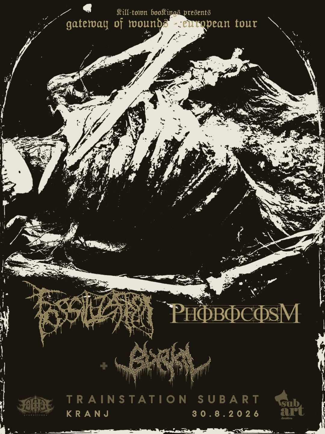 Fossilization, Phobocosm, Burial