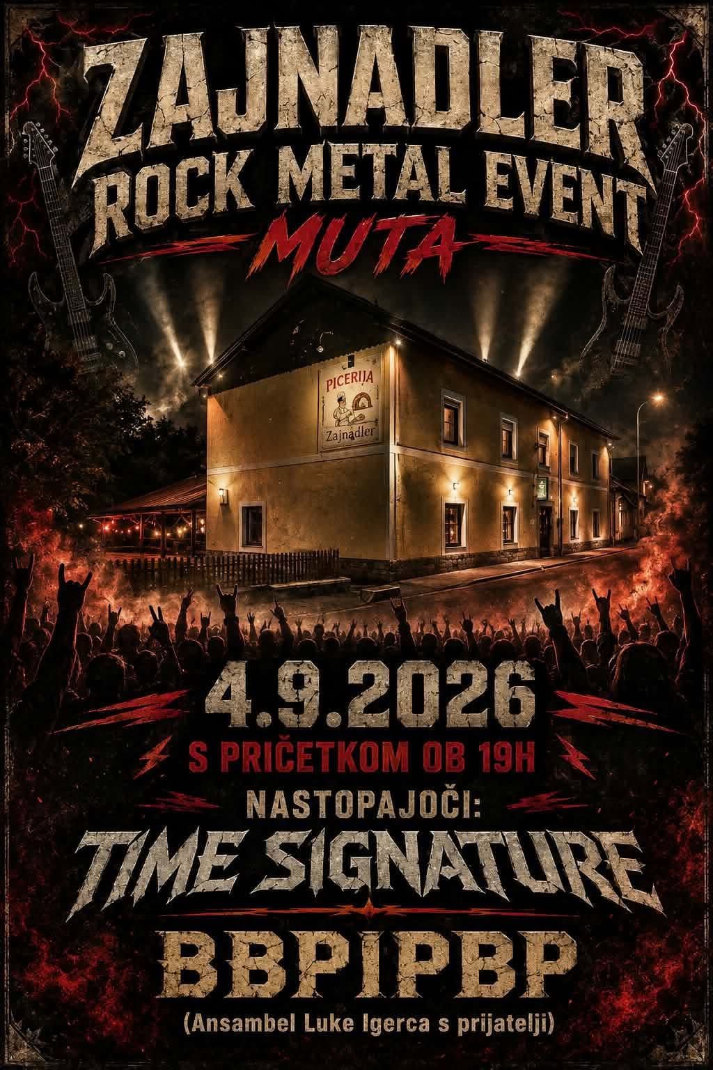Zajnadler Rock Metal Event Muta