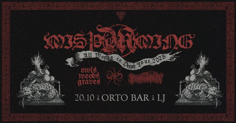 Misþyrming, Owls Woods Graves, Profanation, Gorrch