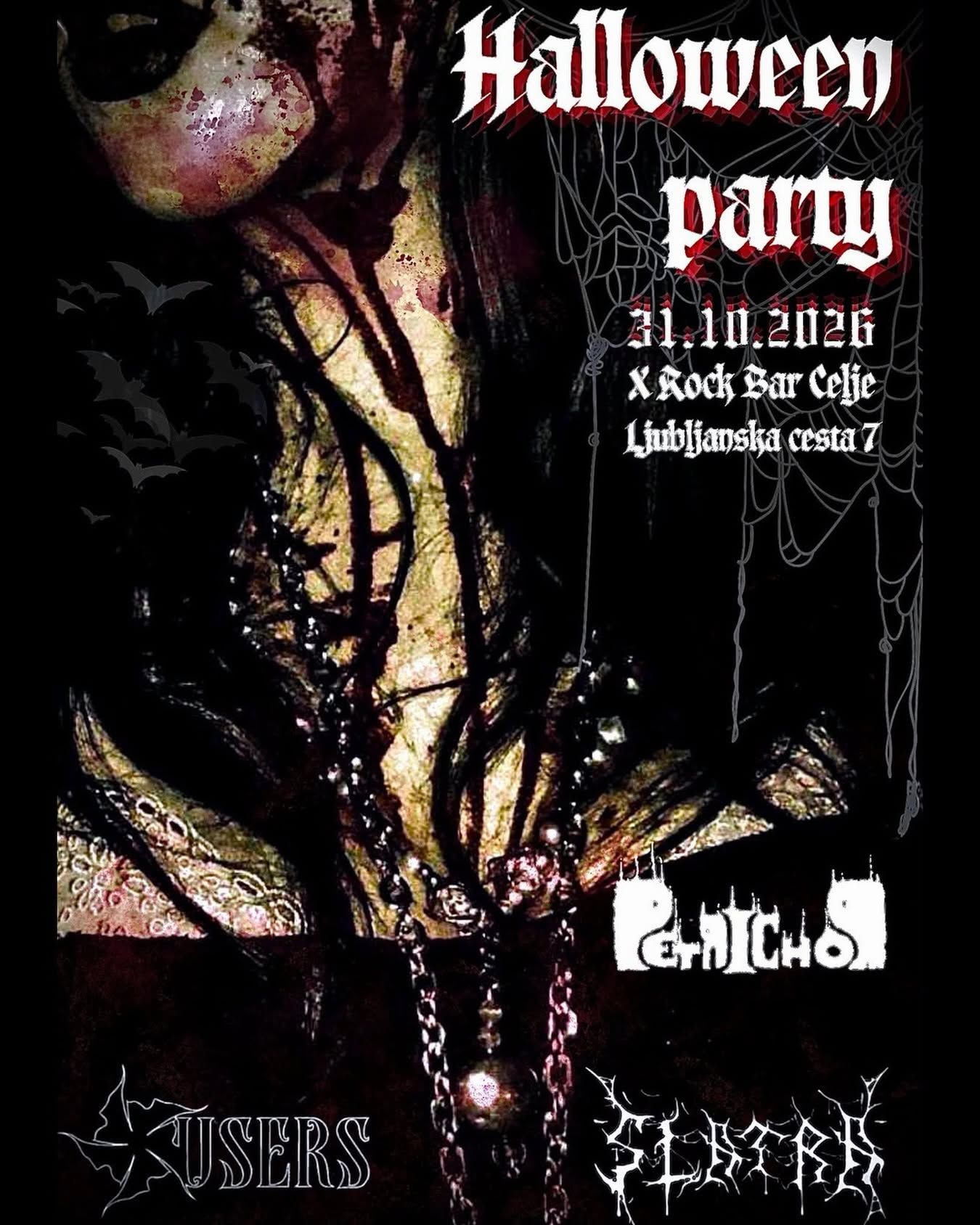 Halloween Party: Petrichor, Users, Slatra